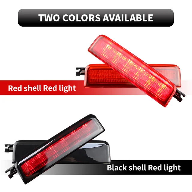 Terza Luce Freno Posteriore Per VW Caddy Mk3 2004-2015 - Lenti Fumé Nere - Foto 13