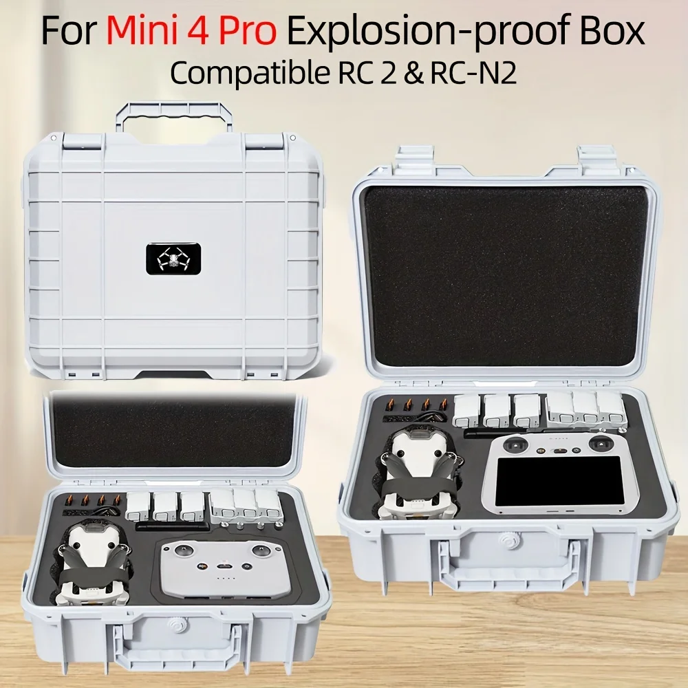 Portable Storage Bag Shoulder Travel Carrying Case for DJI Mavic Mini 4 Pro Drone Accessories