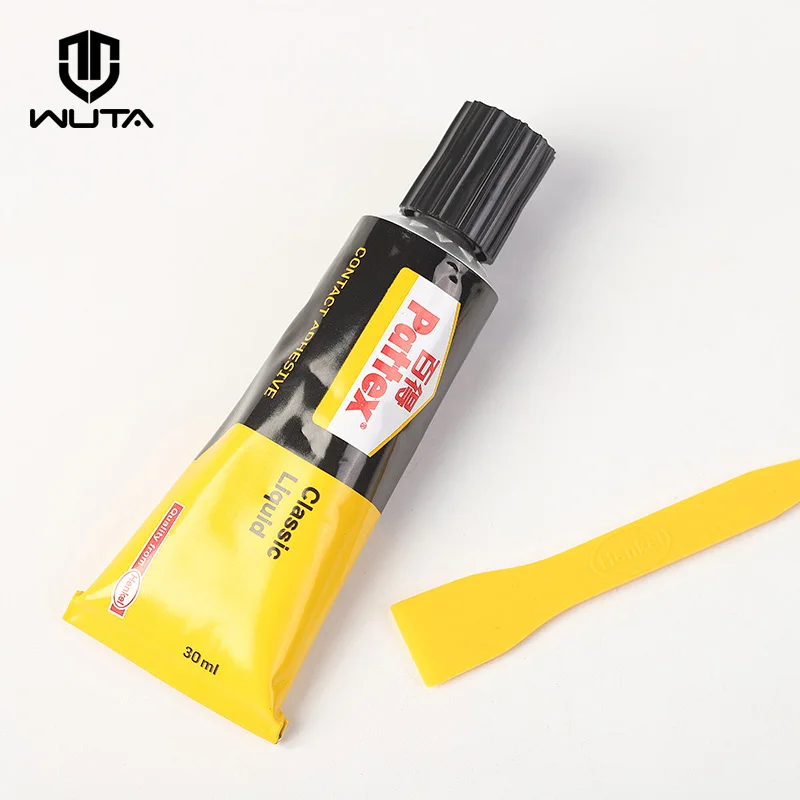 

WUTA 30ml Leather Craft Glue Strong Yellow Shoe Glue Universal Strong Adhesive Quick Dry Liquid Glue For Leather Paper and Wood