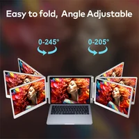 FHD IPS Gaming Series Portable LCD Backlit Monitor High-Definition Dual Triple Screen Extender for Productivity Visture - Image 5