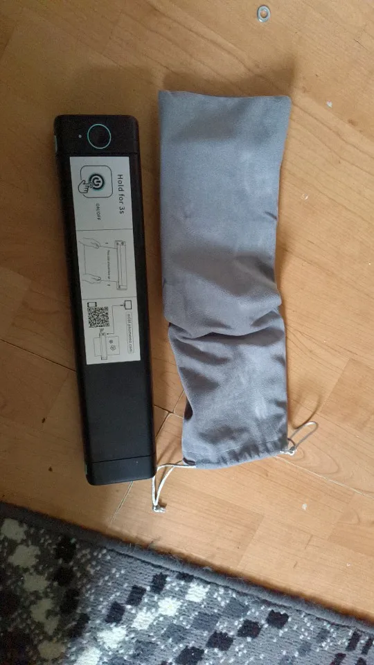 Attachment image review on M08F A4 Portable Thermal Printer