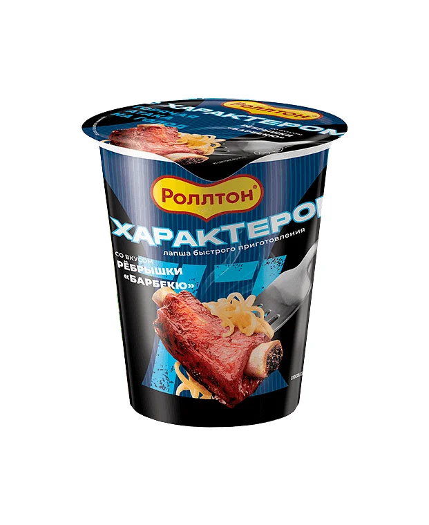 24 штуки Лапша Роллтон вкус ребрышки