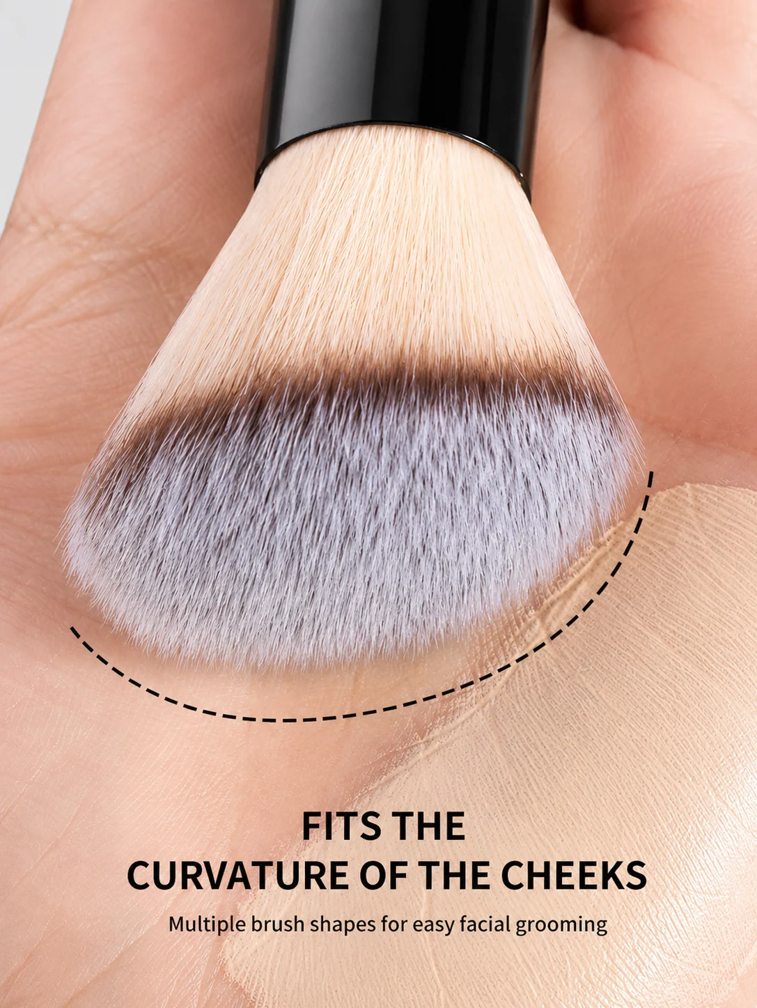 Professional Makeup Brush Set - Soft Foundation, Blush, Powder, Eyeshadow & Mascara Brushes, Cosmetic Essentials