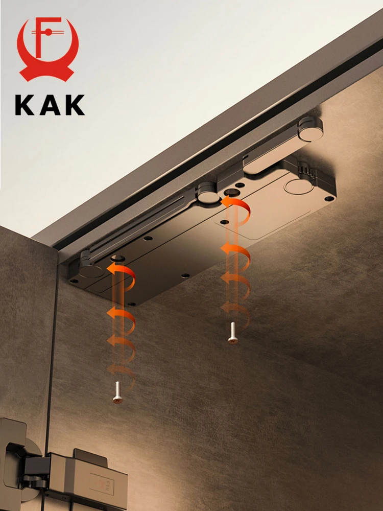 Push to Open Cabinet Catches Hidden Cabinet Handles Damper Wardrobes Soft Closing Automatic Door Closer Hardware KAK Push to Open Cabinet Catches Hidden Cabinet Handles Damper er for Wardrobes Soft Closing Automatic Door Closer Hardware