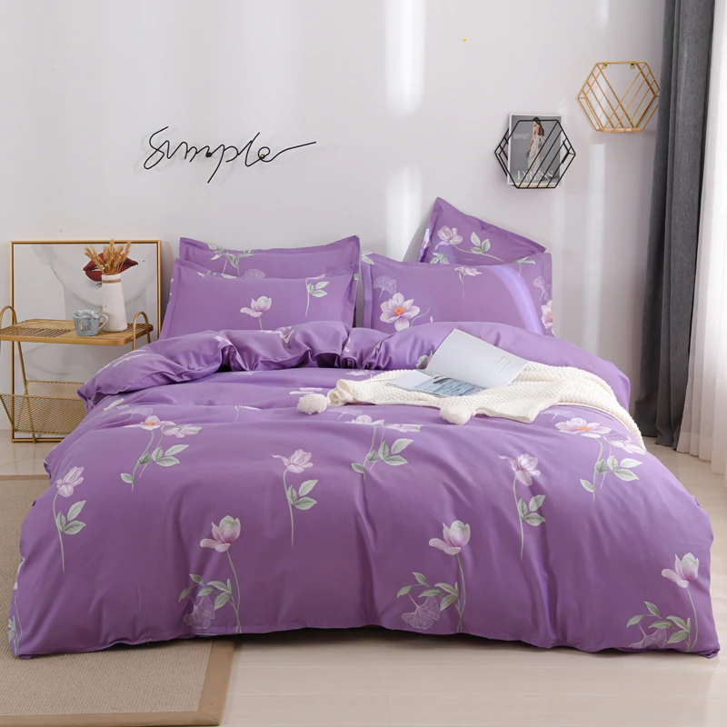 G504koreanstyle Small Fresh Quilt Cover Sheet Bed Fourpiece Princess