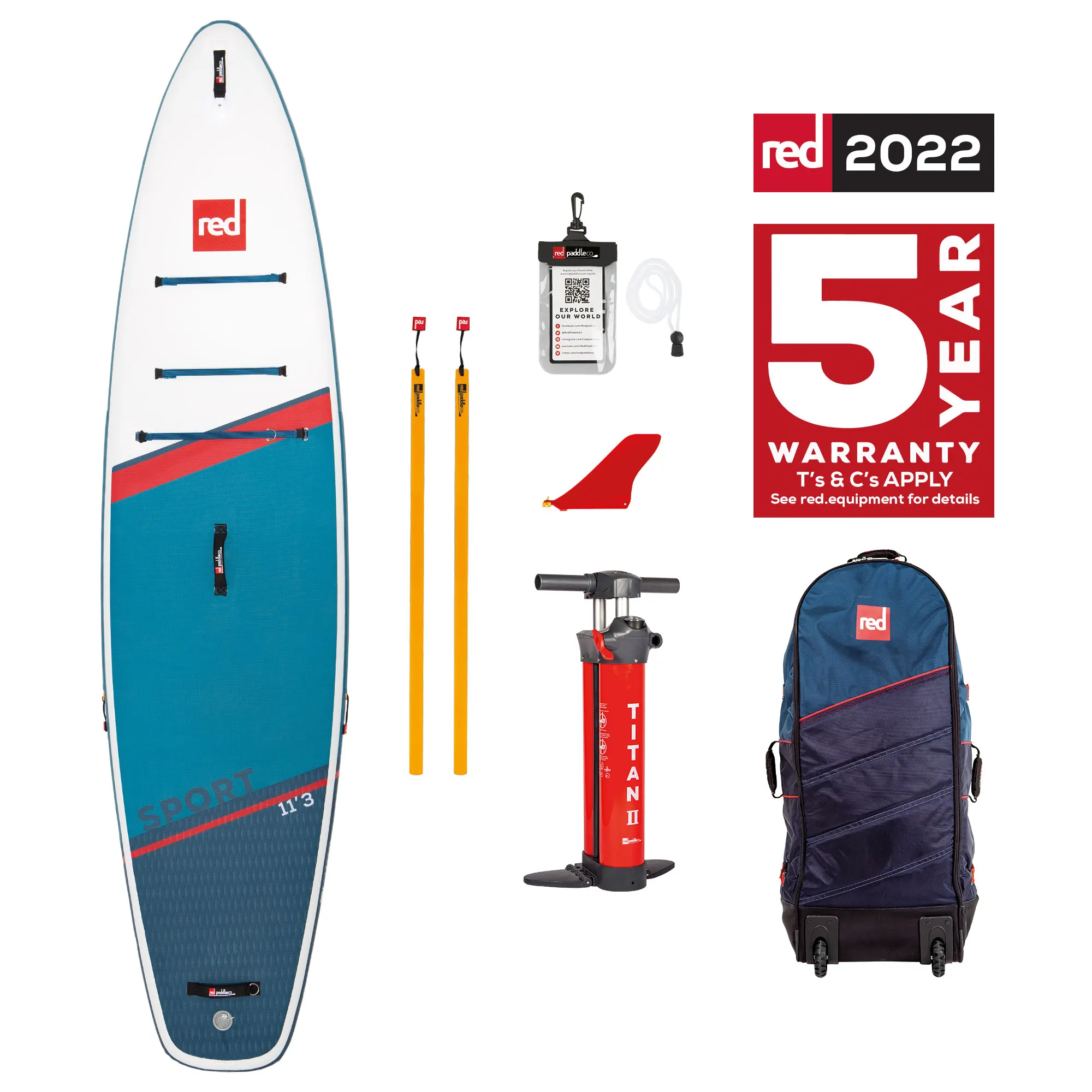 Доска SUP надувная Red Paddle 11’3