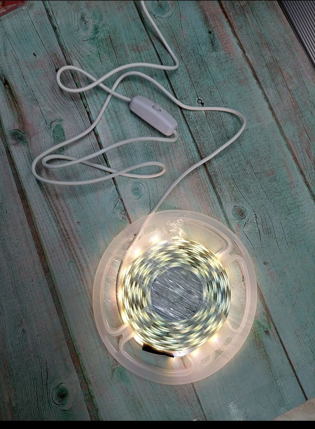 DC5V USB LED Strip 2835 Dimmable Touch Switch Backlight TV Light photo review