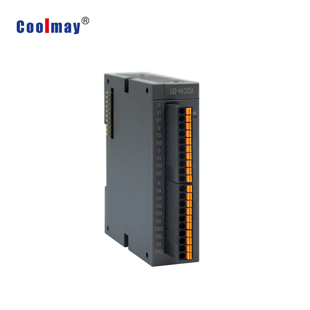 Coolmay L02-4AD2DA 아날로그 입력 출력혼합 모듈 산업용 확장 가능 모듈