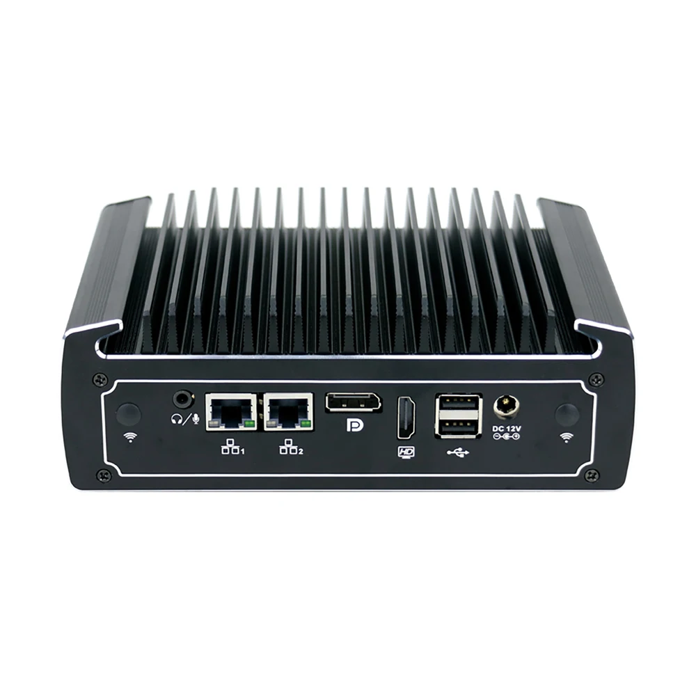 

HUNSN Fanless Mini PC,Industrial Computer,TPM2.0,BX01k, 2 x COM, SIM Slot,HD,DP, 2 x 2.5G LAN,Vesa Mount,Support RAID 0/1