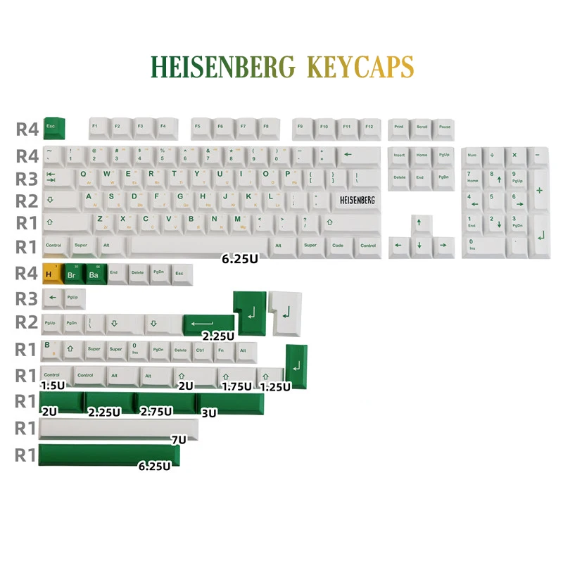 perfil pbt dye-sub teclado mecânico keycap para