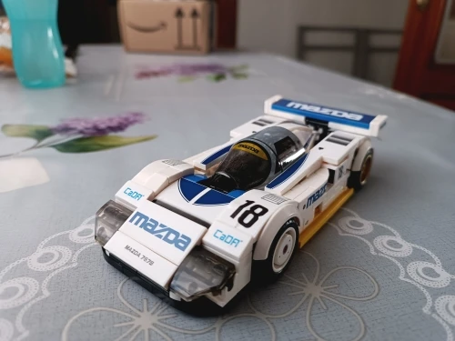 1:24 Technical Drift Racing Car Building Block Model – Assembly Set fo ...