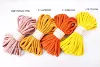 9mm x 10M Chunky Braided Cord  Pure Cotton Cord Thick Macrame Cord for Jewelry Making & Knot, Hand Knitting Cord 2