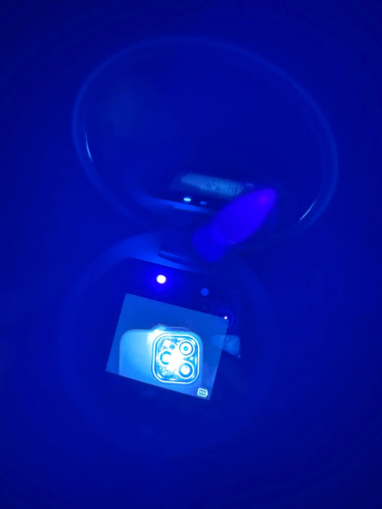 UV Mirror Sunscreen Testing Camera with Light 2X Magnification photo review