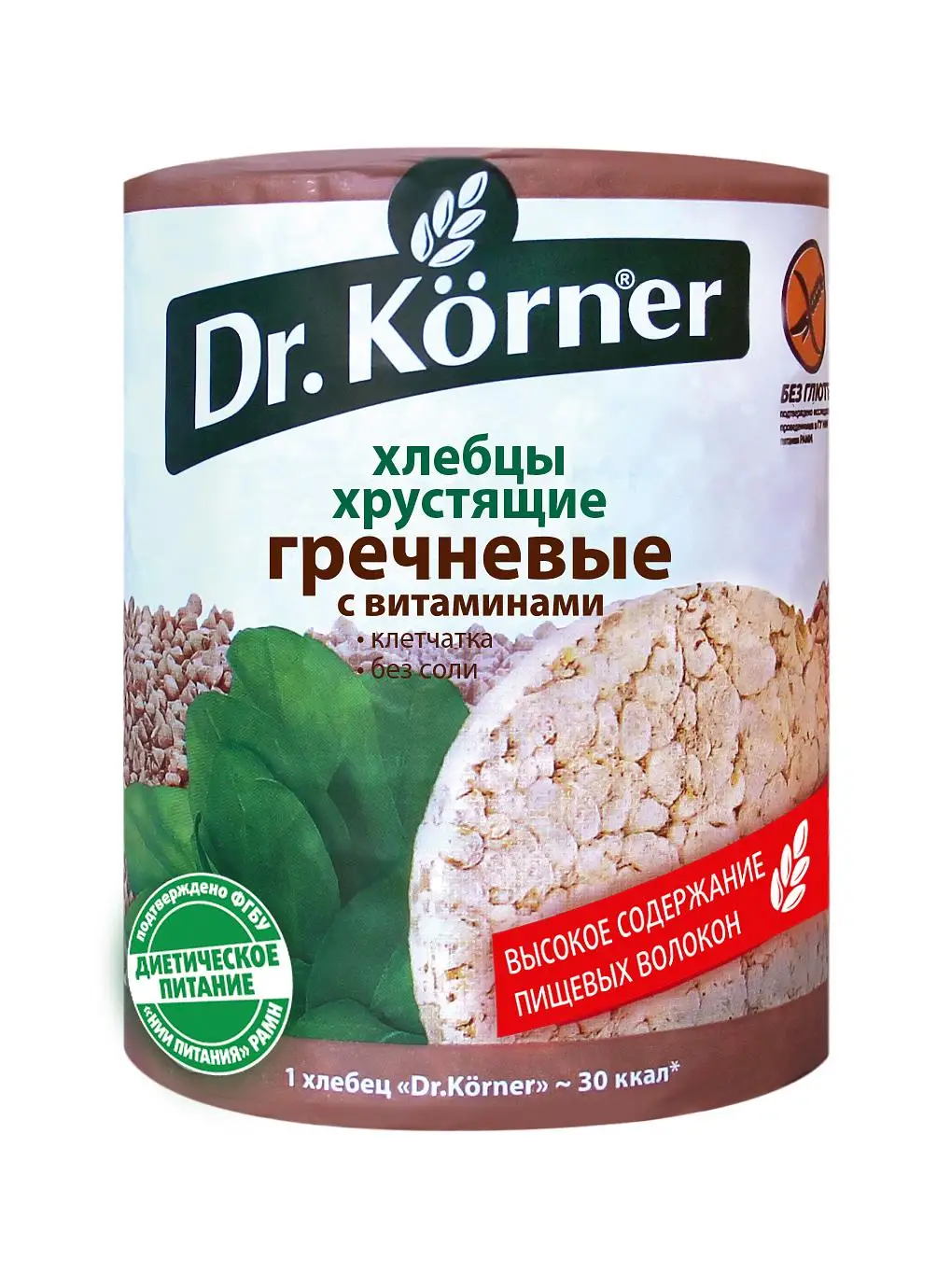 Хлебцы Dr. Korner гречневые с витаминами