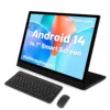 AEEZO D10 14.1" Android 14 Tablet IPS Full HD Screen Octa-core Processor 4GB RAM 64GB ROM 128GB Expand WiFi 6 5000mAh Battery 1