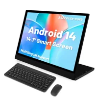 AEEZO D10 14.1" Android 14 Tablet IPS Full HD Screen Octa-core Processor 4GB RAM 64GB ROM 128GB Expand WiFi 6 5000mAh Battery 1