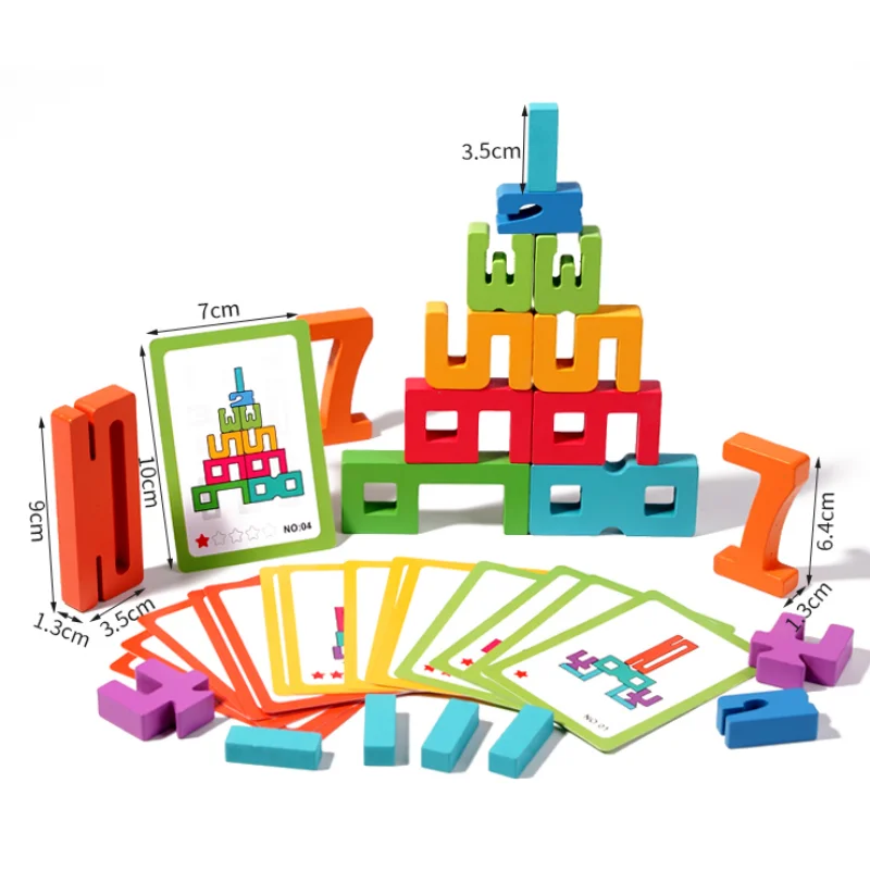 Math Toys Montessori Math Toys Wooden Number Stacking Building Blocks Digital Balance Toy Preschool Learning Number Toy For Kids Gifts math toys building blocks toys educational toys teaching aids toys