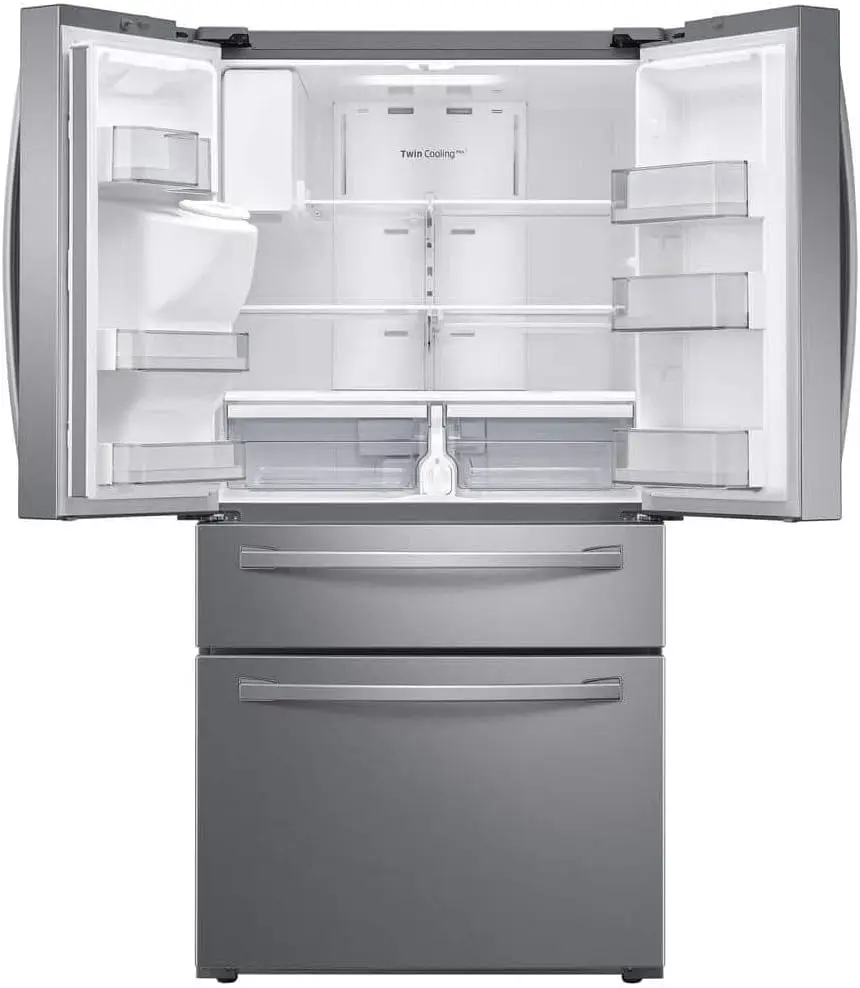 BEST Ft. Stainless 4-Door French Door Refrigerator