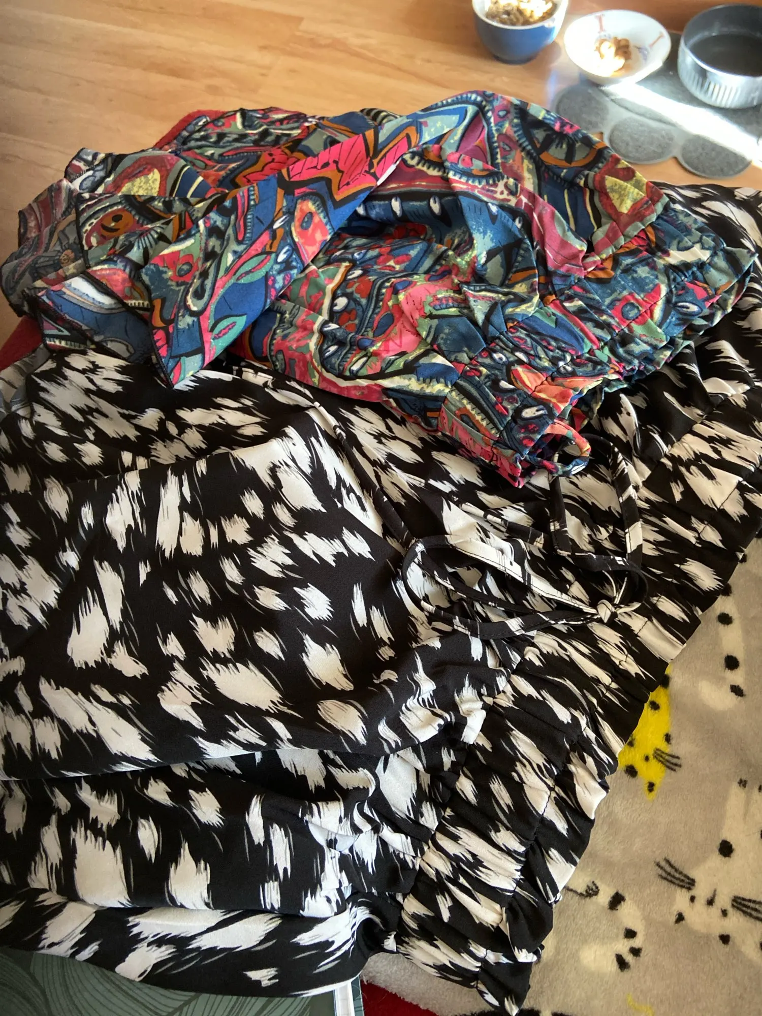 Boho Drawstring High Waist Loose Shorts photo review