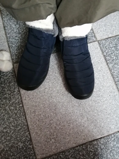 Women Boots Slip On Winter Shoes For Women Waterproof Ankle Boots