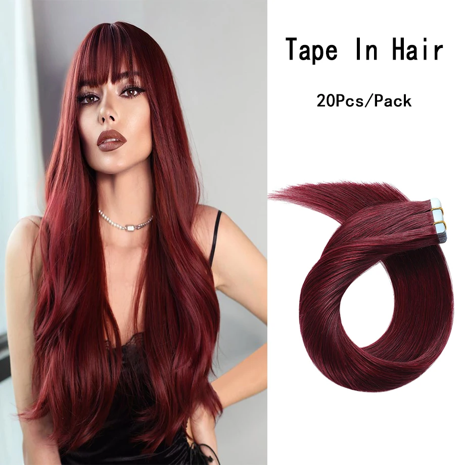 

Tape In Hair Extensions Remy Hair Seamless Weft Natural Add Hair Straight Hair Real Real Keratin Hair Extension For White Women