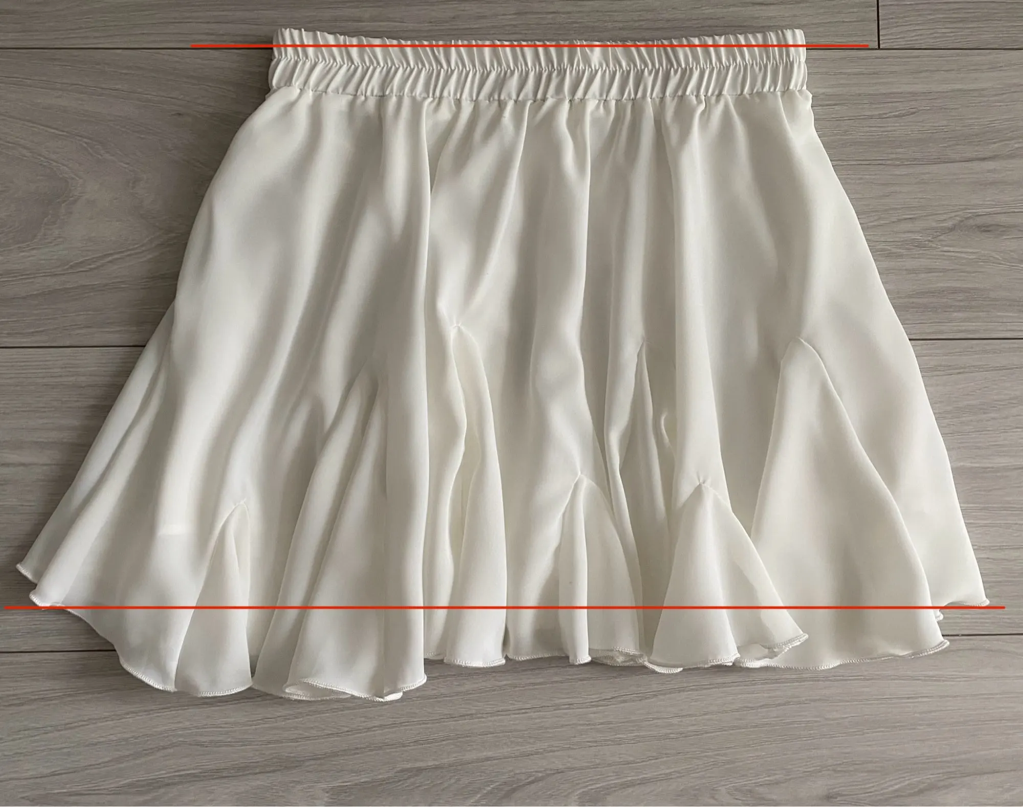 Effortless Summer Ruffle Skirt for Chic Office & Casual Wear photo review