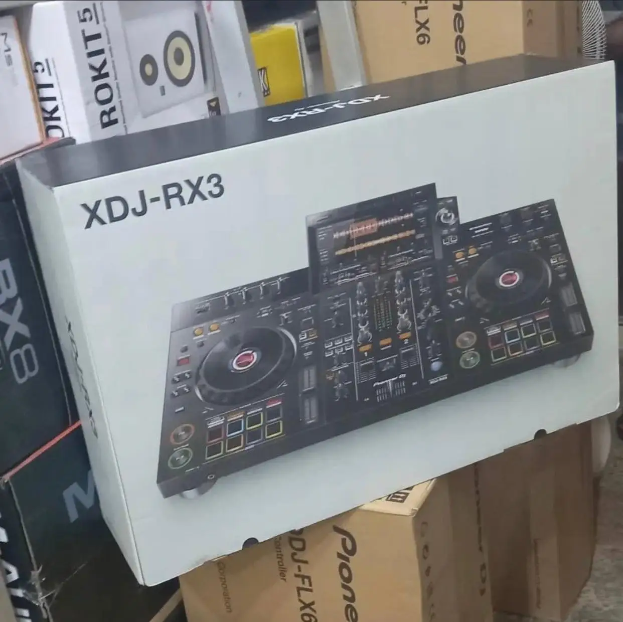 New DJ XDJ-RX3 AC100V-240V Black 2ch All-in-One DJ System