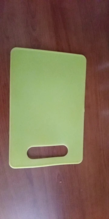 Creative PP Square Chopping Board, Non-Slip Vegetable & Fruit Cutting Board photo review