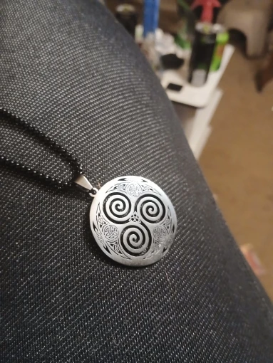 Celtic Knot Triskele Necklace – Symbol of Balance & Eternity