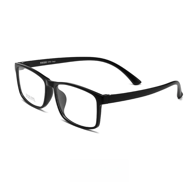 Eyeglasses Frames Eyeglass Frames Square Eyeglasses Optical Glasses Fashionable Ultra Light Flexible TR90 Eyewear Women Comfortable Big Size Square Optical Prescription Glasses Frame Men