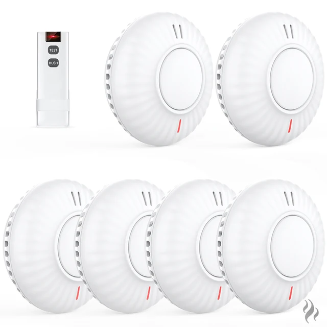 6x Smoke Detector