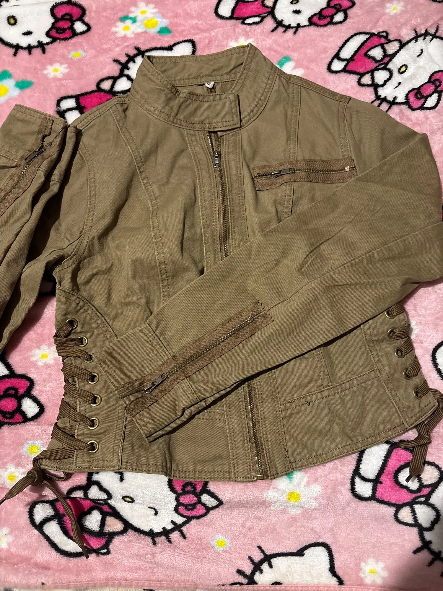 Army Green Y2K Jacket