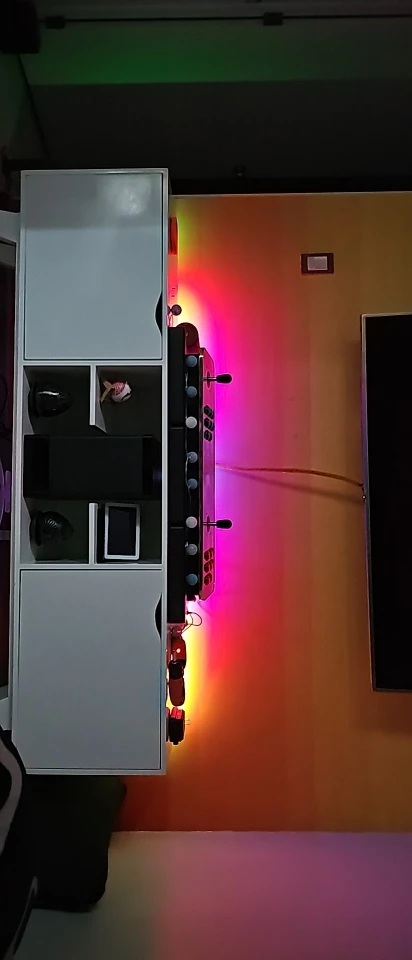 5V 5050 RGBIC Flexible Led Strip WS2812B Bluetooth Controller photo review