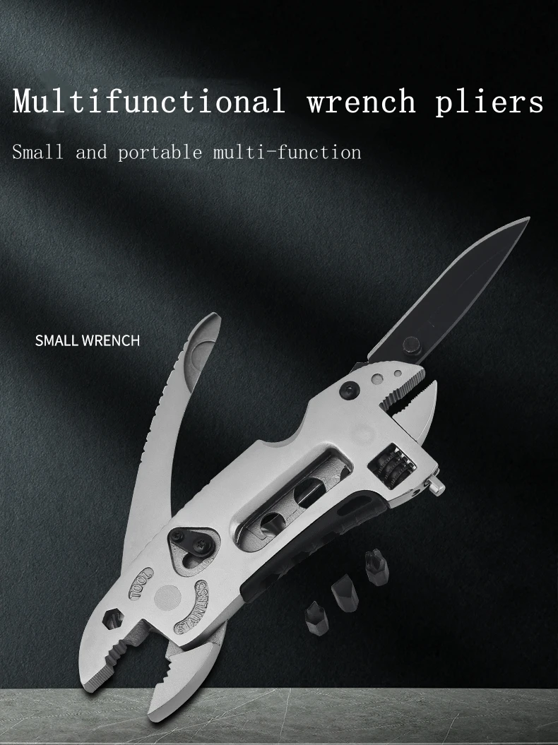 Pocket Multi Tools Pliers Knife Screwdriver Kit