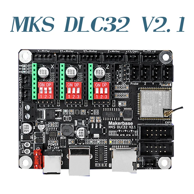 Makerbase MKS DLC32 V2.1 32bits Motherboard Offline Controller  WIFI TFT Touch Screen TS24/TS35-R For Laser Engraving Machine — view 2