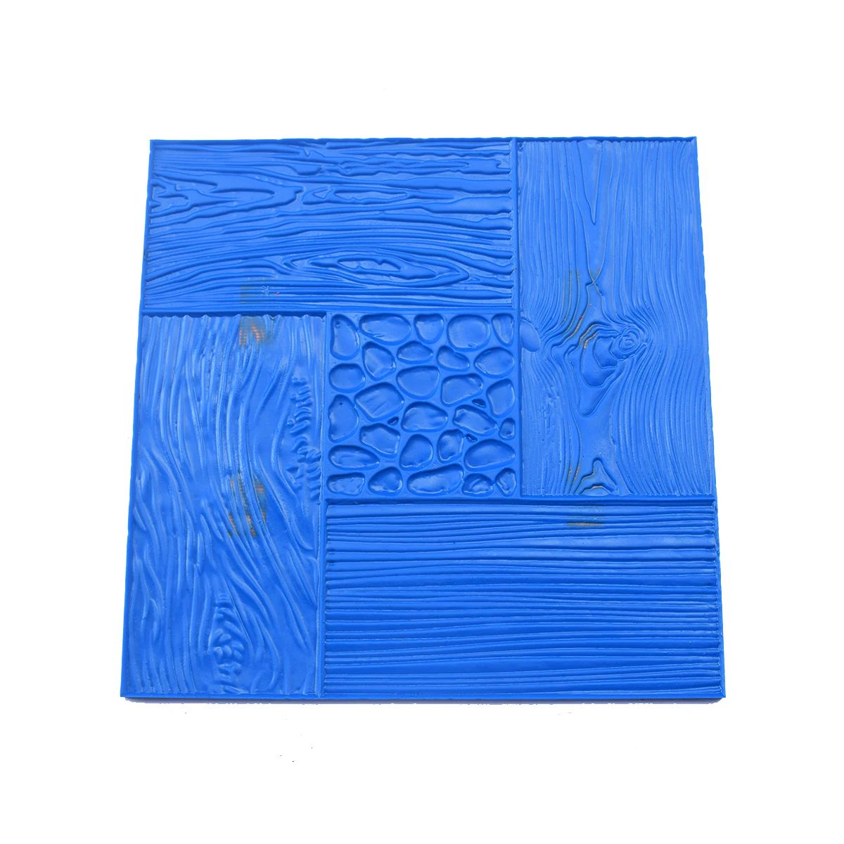 Concrete Embossed Floor mold Compression molding material Cement pavement Printing Construction Fan-shaped Stone Pattern