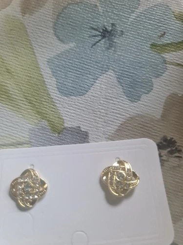 Light Luxury Zircon Stud Earrings photo review