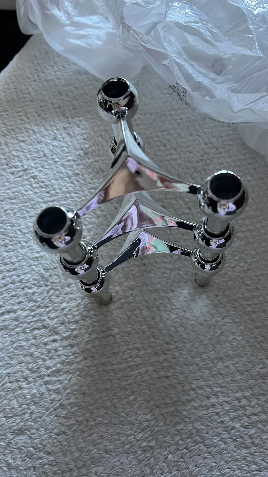Nordic Molecular Candle Holder, customer photo