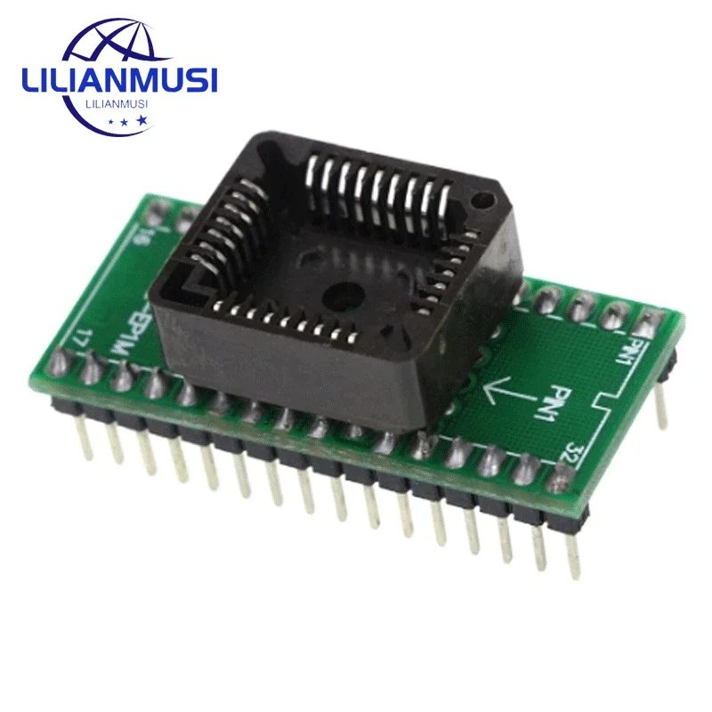 50 шт., универсальный USB-программатор PLCC32 в DIP32