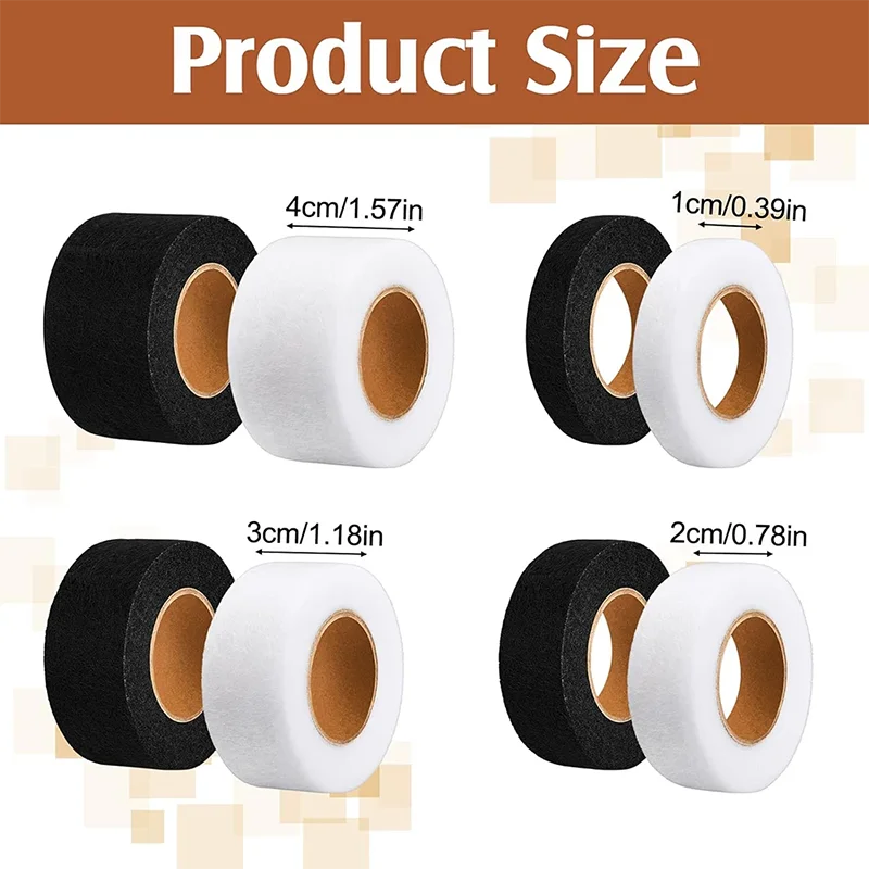 70 Yards Hot Melt Double Sided Adhesive Tape for Cloth Apparel