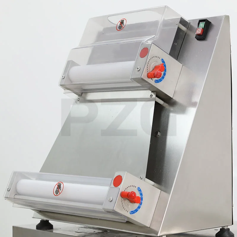 6-15 Inch Dough Pressing Machine Automatic Commercial Electric Bakery Pizza Dough Roller Press Machine Pasta