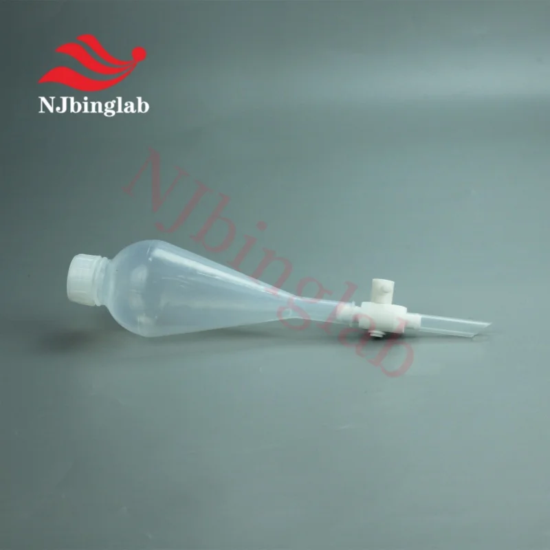 500ml PFA Separatory Funnel Resistance to HF Anti-High and Low Temperature for Chemical Analysis
