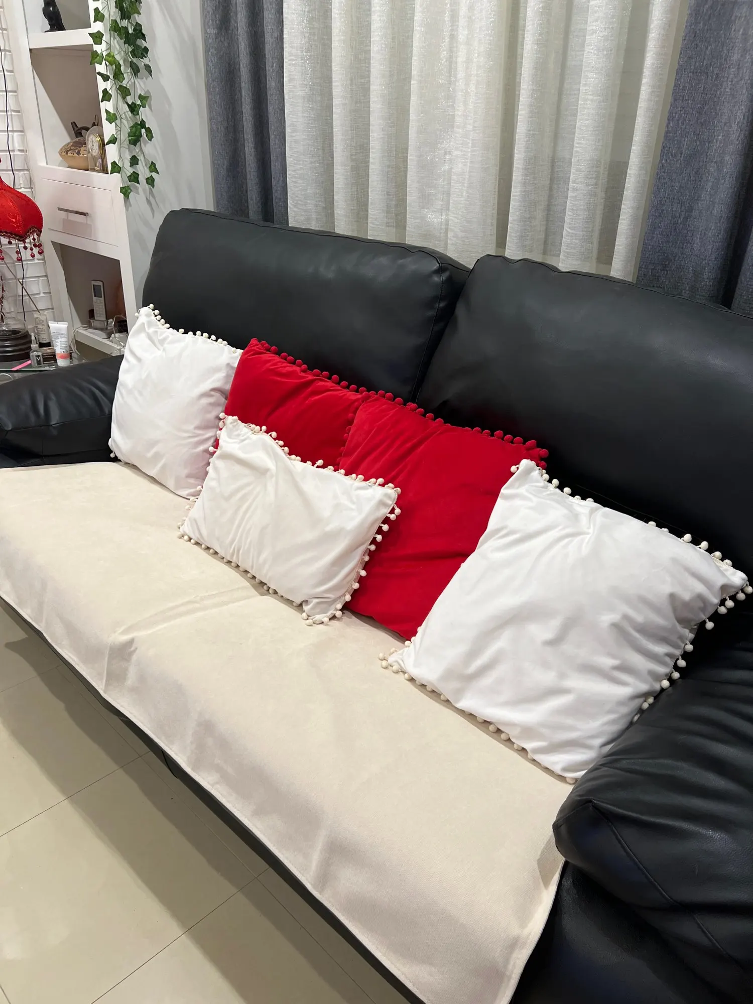 Simplized Solid Chenille Sofa Cover for Living Room Non-Slip Sofa Cushion Cover Four Seasons Universal Couch Protector Covers photo review