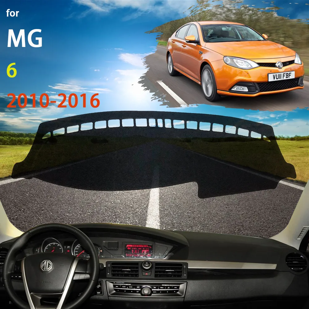 

for MG6 6 2010~2016 Dashboard Cover Dash Mat Pad Sunshade Cushion Anti-UV Sunshield Nonslip Parasol Accessories 2013 2014 2015