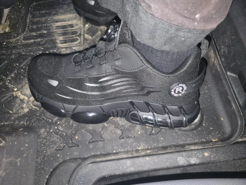 Men's Safety Work Boots with Steel Toe and Air Cushion Sole