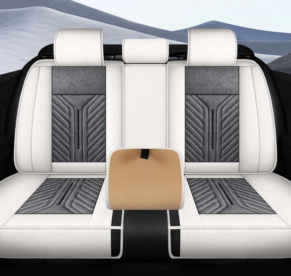 Sarung jok mobil Universal Set lengkap untuk Hyundai Ioniq Santa