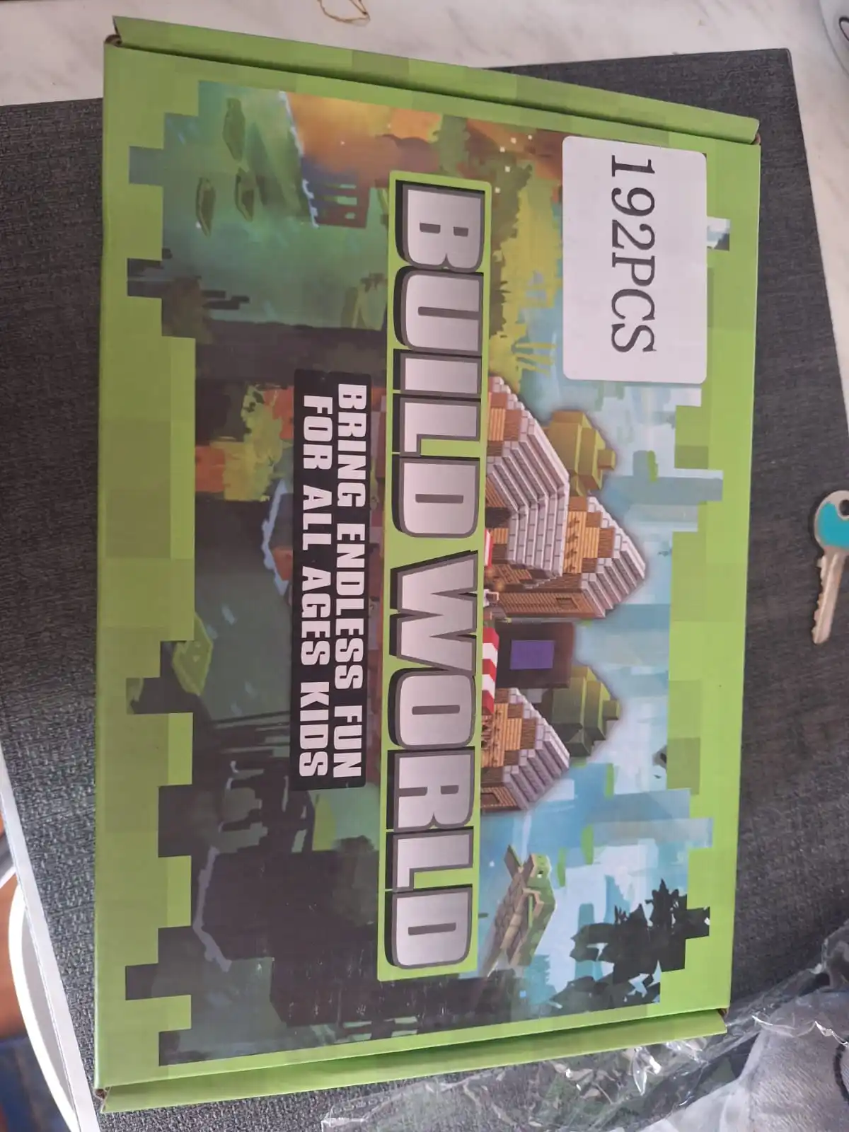 192-teilige Magnet-Bausteine Minecraft Set photo review