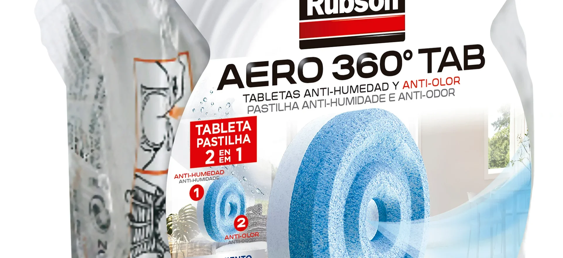 12 pc Pack of tablets for Rubson dehumidifier-Rubson Aero 360 °  dehumidifier refill-absorbs moisture and neutralizes odors-moisture lozenges