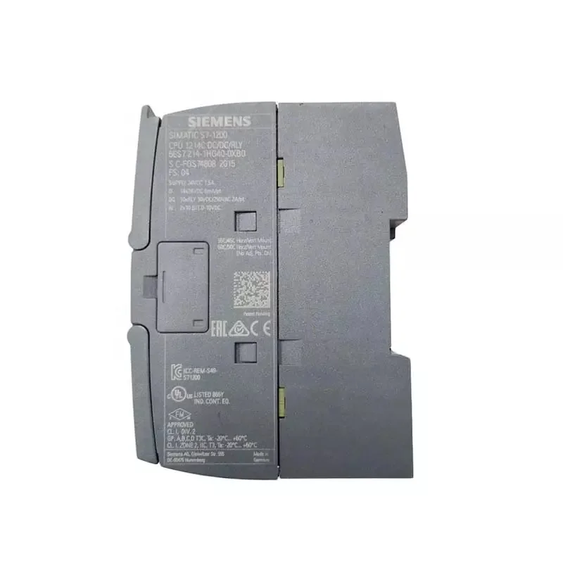 Siemens Plc S7-1200 6Es7214-1Hg40-0Xb0 Cpu 6Es72141Hg400Xb0