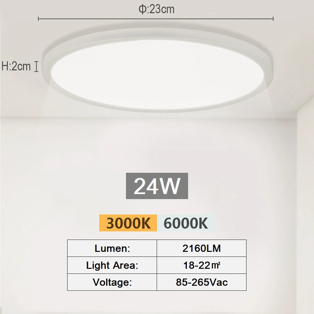 Round Miniature-24W